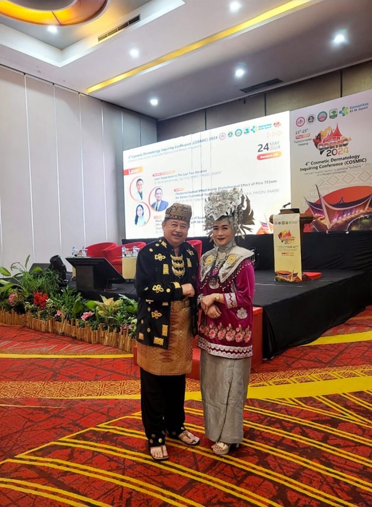 4th Cosmetic Dermatology Inquiring Conference (COSMIC) 2024 di Padang: Menggabungkan Tradisi Berkelanjutan dengan Inovasi Modern