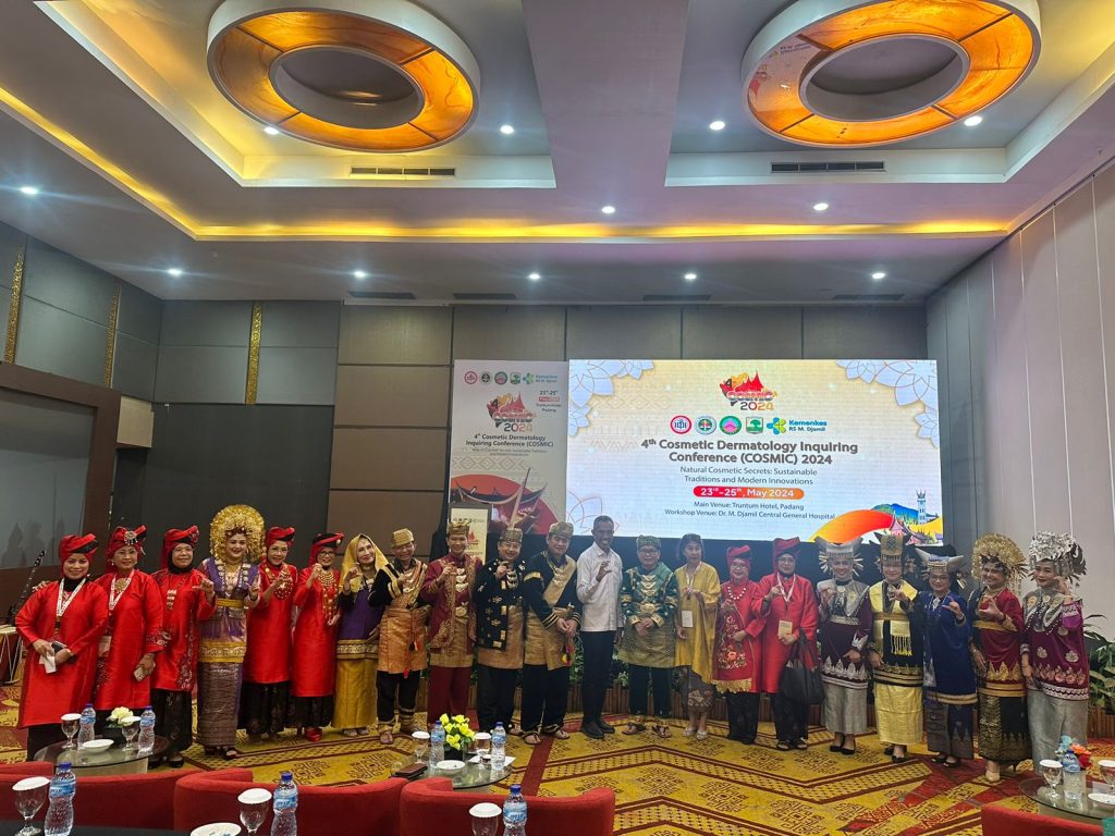 4th Cosmetic Dermatology Inquiring Conference (COSMIC) 2024 di Padang: Menggabungkan Tradisi Berkelanjutan dengan Inovasi Modern