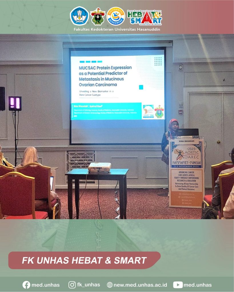 Guru Besar FK Unhas Mempresentasikan Hasil Penelitian pada Konferensi Onkologi se-Afrika